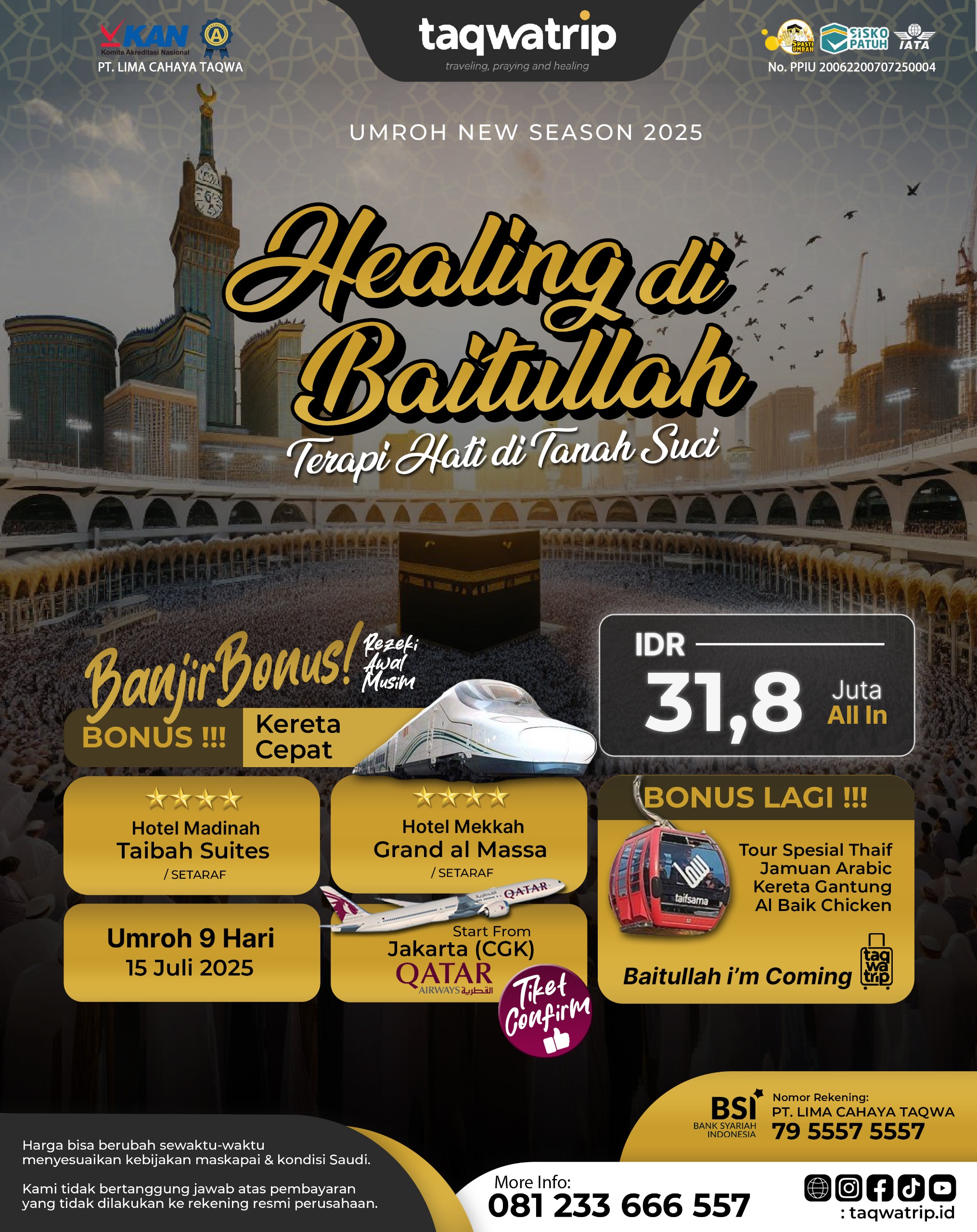 Paket Umroh Healing di Baitullah